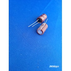 2pcs 35v 330uf Electrolytic Capacitor 10mmX16mm